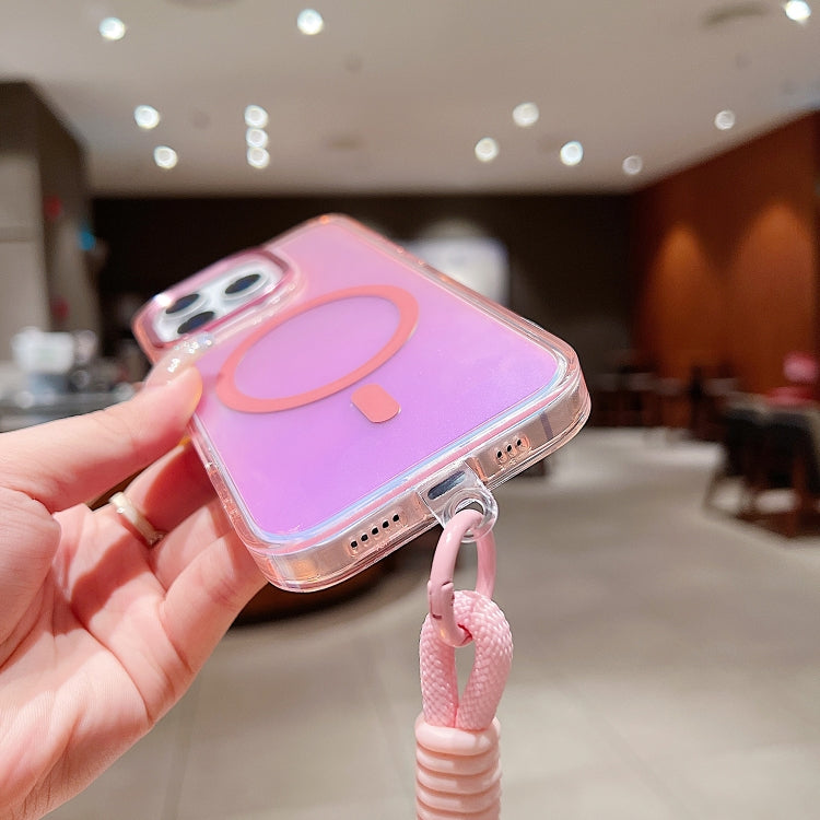 Bright Shadow Magsafe Discoloration Phone Case with Wrist Strap, For iPhone 12 Pro, For iPhone 11 Pro Max, For iPhone 11 Apple Accessories engbri5626 More iPhone Cases - APEXEL INDIA - Mobile Lens - Mobile Camera Lens - Cellphone Accessories - Phone Lens - Smartphone Lens