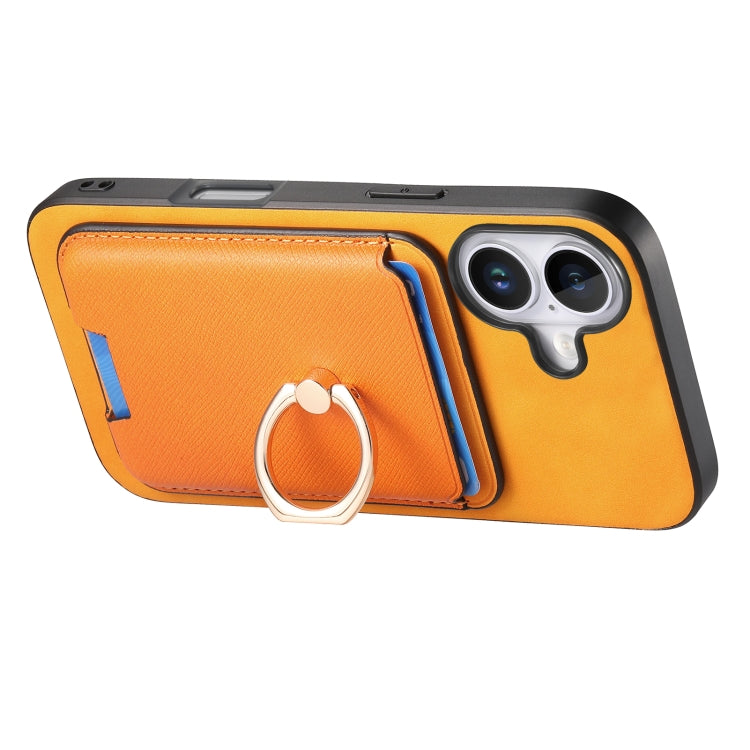 Retro Cross Leather Card Bag MagSafe Phone Case, For iPhone 16, For iPhone 15 Pro Max, For iPhone 15 Pro Apple Accessories engret4884 iPhone 16 - APEXEL INDIA - Mobile Lens - Mobile Camera Lens - Cellphone Accessories - Phone Lens - Smartphone Lens