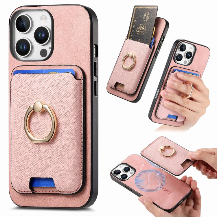 Retro Cross Leather Card Bag MagSafe Phone Case, For iPhone 13 Pro Max, For iPhone 13 Pro, For iPhone 13 Apple Accessories engret4879 More iPhone Cases - APEXEL INDIA - Mobile Lens - Mobile Camera Lens - Cellphone Accessories - Phone Lens - Smartphone Lens