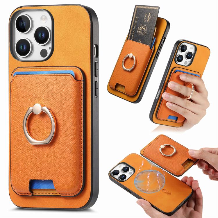 Retro Cross Leather Card Bag MagSafe Phone Case, For iPhone 11 Pro Max, For iPhone 11, For iPhone 11 Pro Apple Accessories engret4882 More iPhone Cases - APEXEL INDIA - Mobile Lens - Mobile Camera Lens - Cellphone Accessories - Phone Lens - Smartphone Lens