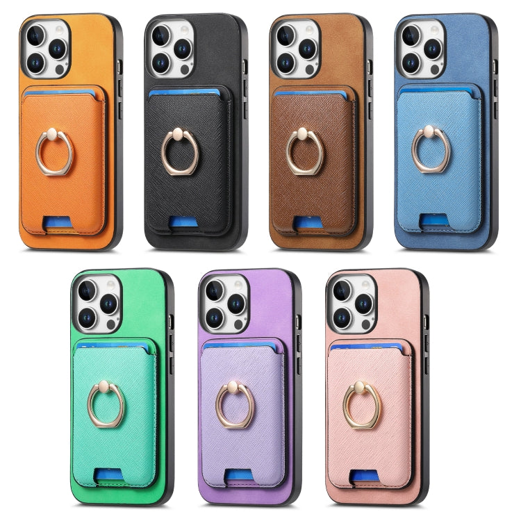 Retro Cross Leather Card Bag MagSafe Phone Case, For iPhone 16, For iPhone 15 Pro Max, For iPhone 15 Pro Apple Accessories engret4884 iPhone 16 - APEXEL INDIA - Mobile Lens - Mobile Camera Lens - Cellphone Accessories - Phone Lens - Smartphone Lens