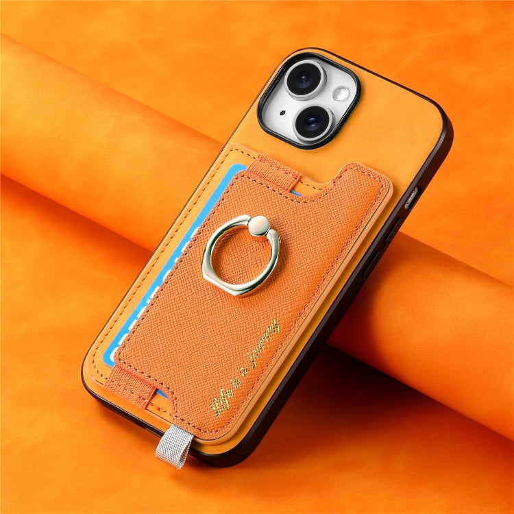 Retro Magsafe Cross Leather Ring Holder Card Bag Phone Case, For iPhone 14, For iPhone 14 Pro, For iPhone 14 Pro Max Apple Accessories engret4887 iPhone 14 - APEXEL INDIA - Mobile Lens - Mobile Camera Lens - Cellphone Accessories - Phone Lens - Smartphone Lens