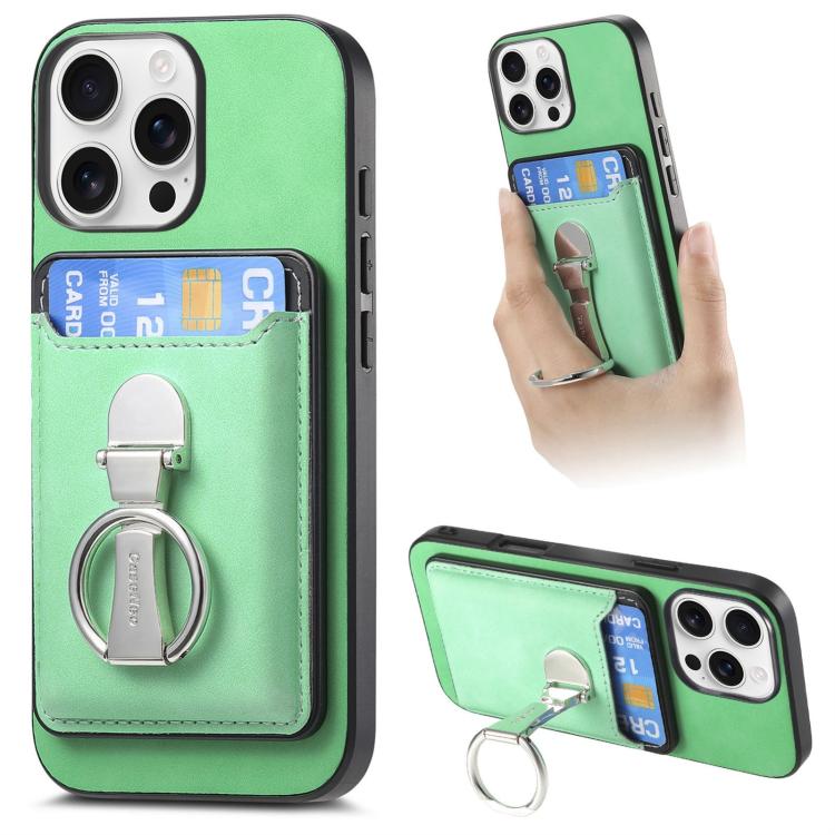 Retro Folding Ring Holder Card Bag MagSafe Phone Case, For iPhone 16 Pro Max, For iPhone 16 Pro, For iPhone 16 Plus Apple Accessories engret4894 iPhone 16 Pro Max - APEXEL INDIA - Mobile Lens - Mobile Camera Lens - Cellphone Accessories - Phone Lens - Smartphone Lens