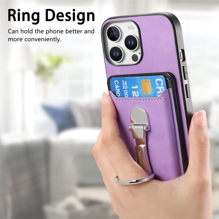 Retro Folding Ring Holder Card Bag MagSafe Phone Case, For iPhone 15 Plus, For iPhone 15, For iPhone 14 Plus Apple Accessories engret4896 iPhone 15 Plus - APEXEL INDIA - Mobile Lens - Mobile Camera Lens - Cellphone Accessories - Phone Lens - Smartphone Lens