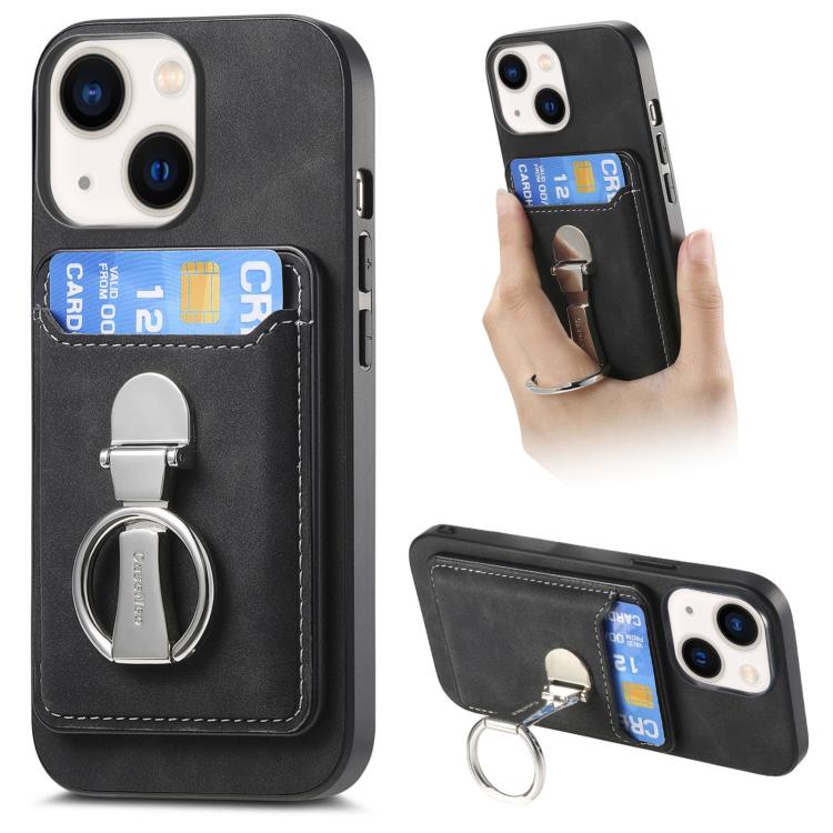 Retro Folding Ring Holder Card Bag MagSafe Phone Case, For iPhone 13 Pro Max, For iPhone 13 Pro, For iPhone 13 Apple Accessories engret4898 More iPhone Cases - APEXEL INDIA - Mobile Lens - Mobile Camera Lens - Cellphone Accessories - Phone Lens - Smartphone Lens
