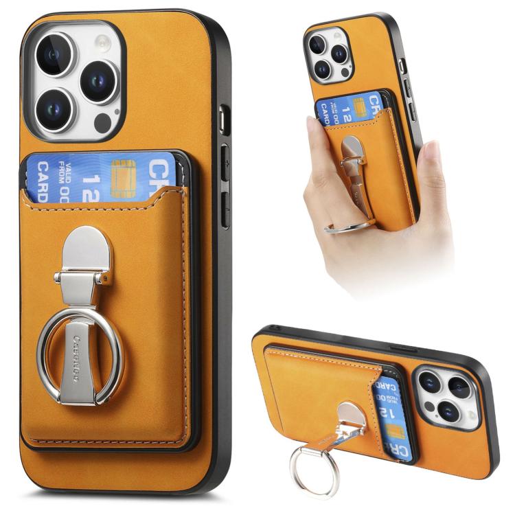 Retro Folding Ring Holder Card Bag MagSafe Phone Case, For iPhone 13 Pro Max, For iPhone 13 Pro, For iPhone 13 Apple Accessories engret4898 More iPhone Cases - APEXEL INDIA - Mobile Lens - Mobile Camera Lens - Cellphone Accessories - Phone Lens - Smartphone Lens