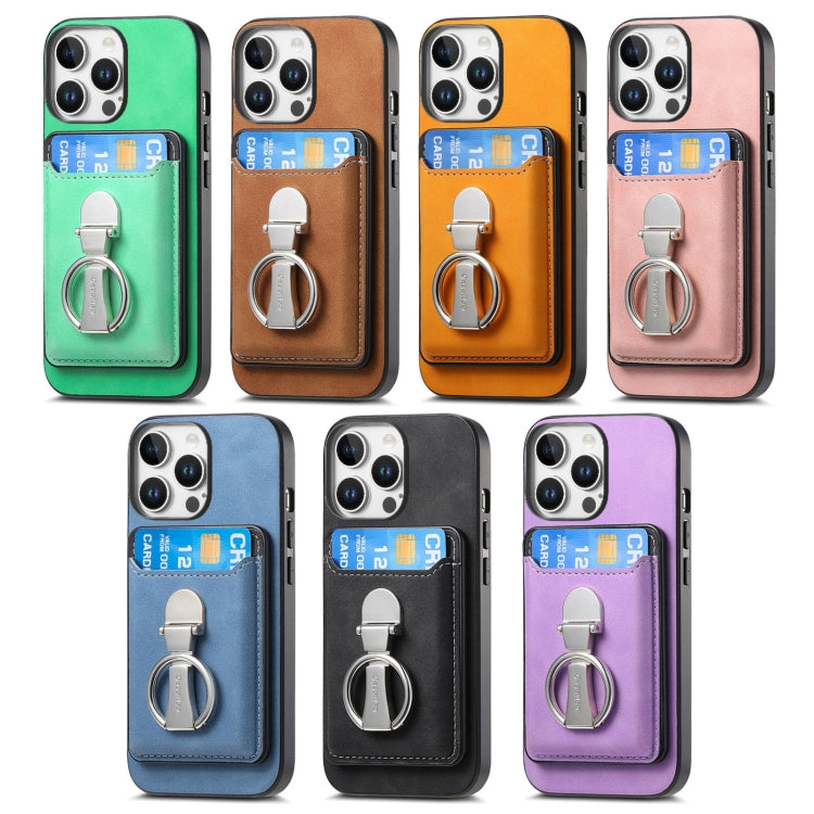 Retro Folding Ring Holder Card Bag MagSafe Phone Case, For iPhone 11 Pro Max, For iPhone 11, For iPhone 11 Pro Apple Accessories engret4895 More iPhone Cases - APEXEL INDIA - Mobile Lens - Mobile Camera Lens - Cellphone Accessories - Phone Lens - Smartphone Lens