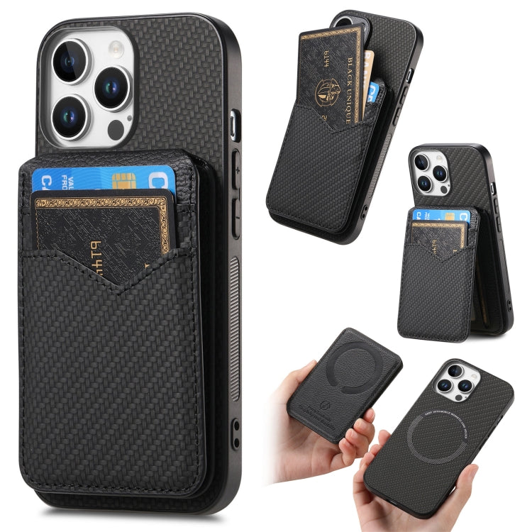 Carbon Fiber MagSafe Vertical Flip Card Bag Phone Case, For iPhone 16e, For iPhone 16 Pro Max, For iPhone 16 Pro, For iPhone 16 Plus Apple Accessories engcar4904 iPhone 16e - APEXEL INDIA - Mobile Lens - Mobile Camera Lens - Cellphone Accessories - Phone Lens - Smartphone Lens