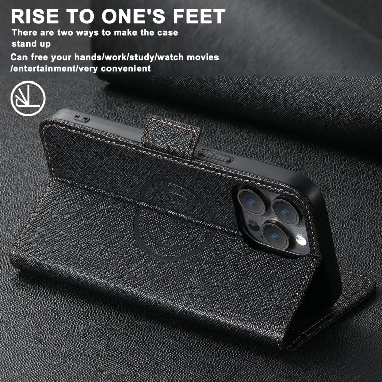 Suteni J08 Multifunctional Cross Texture MagSafe Leather Phone Case, For iPhone 14 Plus, For iPhone 14, For iPhone 14 Pro, For iPhone 14 Pro Max, For iPhone 13 Pro Max, For iPhone 13 Pro, For iPhone 13, For iPhone 12 Apple Accessories engsut4920 iPhone 14 Plus - Suteni - Mobile Lens - Mobile Camera Lens - Cellphone Accessories - Phone Lens - Smartphone Lens