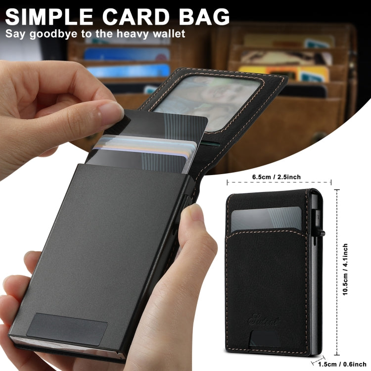Suteni H19 Litchi Grain 2-in-1 MagSafe Removable Card Box Back Phone Case Apple Accessories engsut5725 iPhone 15 iPhone 15 Cases Suteni - Suteni - Mobile Lens - Mobile Camera Lens - Cellphone Accessories - Phone Lens - Smartphone Lens