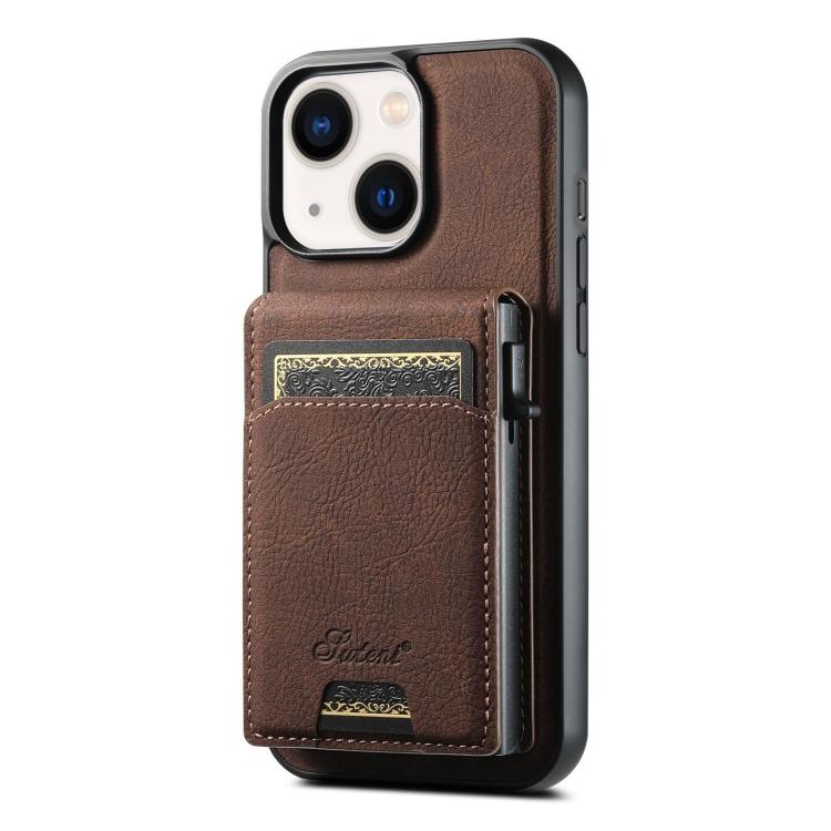 Suteni H19 Litchi Grain 2-in-1 MagSafe Removable Card Box Back Phone Case Apple Accessories engsut5725 iPhone 15 iPhone 15 Cases Suteni - Suteni - Mobile Lens - Mobile Camera Lens - Cellphone Accessories - Phone Lens - Smartphone Lens