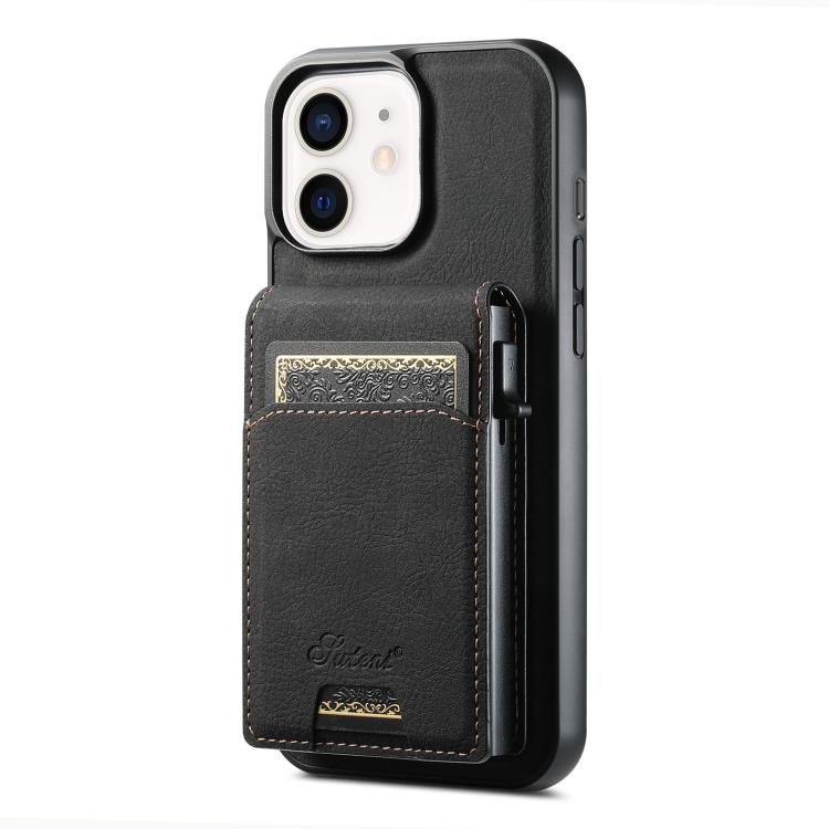 Suteni H19 Litchi Grain 2-in-1 MagSafe Removable Card Box Back Phone Case Apple Accessories engsut5725 iPhone 15 iPhone 15 Cases Suteni - Suteni - Mobile Lens - Mobile Camera Lens - Cellphone Accessories - Phone Lens - Smartphone Lens