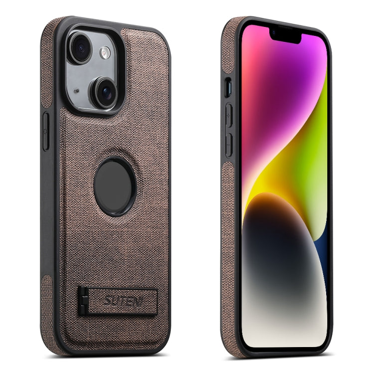 Suteni G2 Holder Denim Leather Back MagSafe Phone Case, For iPhone 14 Plus, For iPhone 14, For iPhone 14 Pro, For iPhone 14 Pro Max, For iPhone 13 Pro Max, For iPhone 13 Pro, For iPhone 13, For iPhone 12 Apple Accessories engsut4975 iPhone 14 Plus - Suteni - Mobile Lens - Mobile Camera Lens - Cellphone Accessories - Phone Lens - Smartphone Lens