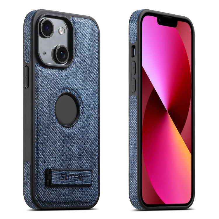 Suteni G2 Holder Denim Leather Back MagSafe Phone Case, For iPhone 14 Plus, For iPhone 14, For iPhone 14 Pro, For iPhone 14 Pro Max, For iPhone 13 Pro Max, For iPhone 13 Pro, For iPhone 13, For iPhone 12 Apple Accessories engsut4975 iPhone 14 Plus - Suteni - Mobile Lens - Mobile Camera Lens - Cellphone Accessories - Phone Lens - Smartphone Lens