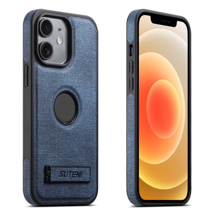 Suteni G2 Holder Denim Leather Back MagSafe Phone Case, For iPhone 14 Plus, For iPhone 14, For iPhone 14 Pro, For iPhone 14 Pro Max, For iPhone 13 Pro Max, For iPhone 13 Pro, For iPhone 13, For iPhone 12 Apple Accessories engsut4975 iPhone 14 Plus - Suteni - Mobile Lens - Mobile Camera Lens - Cellphone Accessories - Phone Lens - Smartphone Lens