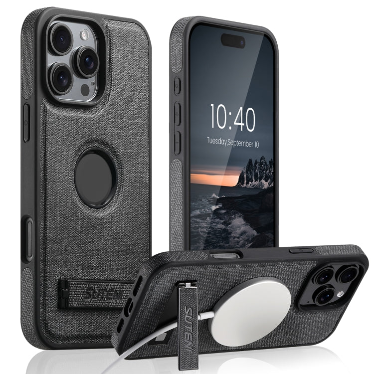Suteni G2 Holder Denim Leather Back MagSafe Phone Case, For iPhone 14 Plus, For iPhone 14, For iPhone 14 Pro, For iPhone 14 Pro Max, For iPhone 13 Pro Max, For iPhone 13 Pro, For iPhone 13, For iPhone 12 Apple Accessories engsut4975 iPhone 14 Plus - Suteni - Mobile Lens - Mobile Camera Lens - Cellphone Accessories - Phone Lens - Smartphone Lens