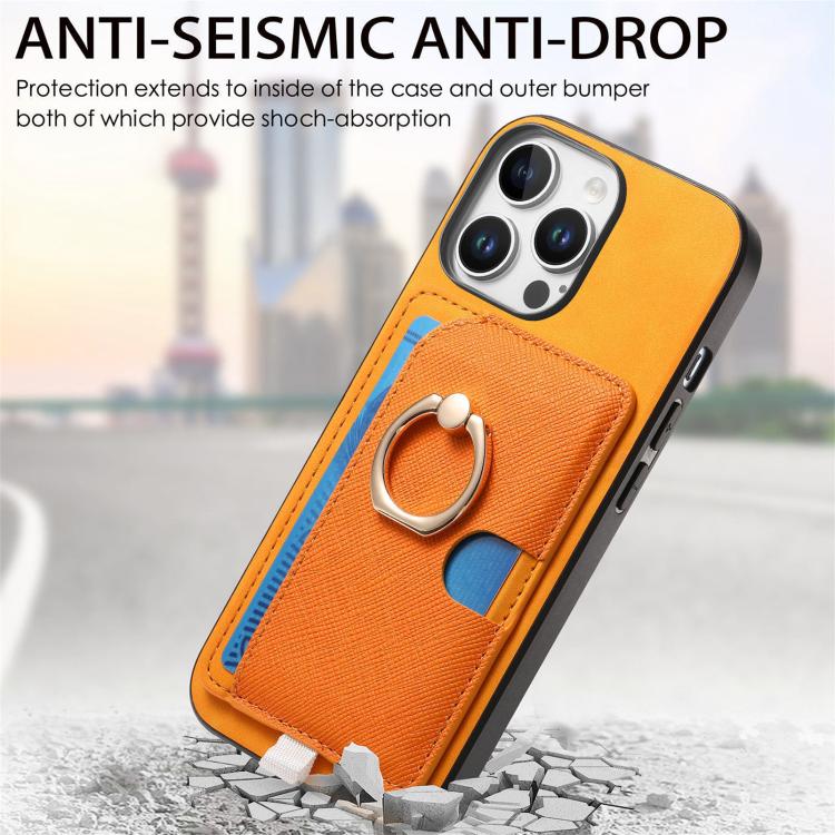 Retro Cross Leather Ring Side Insert Card Bag MagSafe Phone Case, For iPhone 15 Pro, For iPhone 15 Plus, For iPhone 15 Apple Accessories engret5082 iPhone 15 Pro - APEXEL INDIA - Mobile Lens - Mobile Camera Lens - Cellphone Accessories - Phone Lens - Smartphone Lens