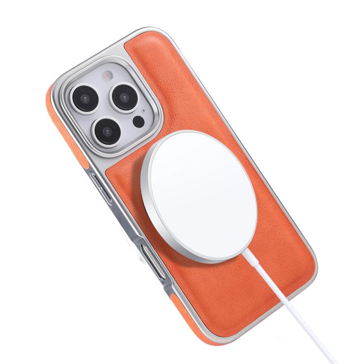 Plated Leather Grain Rotation MagSafe Holder Phone Case, For iPhone 16 Pro Max, For iPhone 16 Pro, For iPhone 16 Plus, For iPhone 16 Apple Accessories engpla5083 iPhone 16 Pro Max - APEXEL INDIA - Mobile Lens - Mobile Camera Lens - Cellphone Accessories - Phone Lens - Smartphone Lens