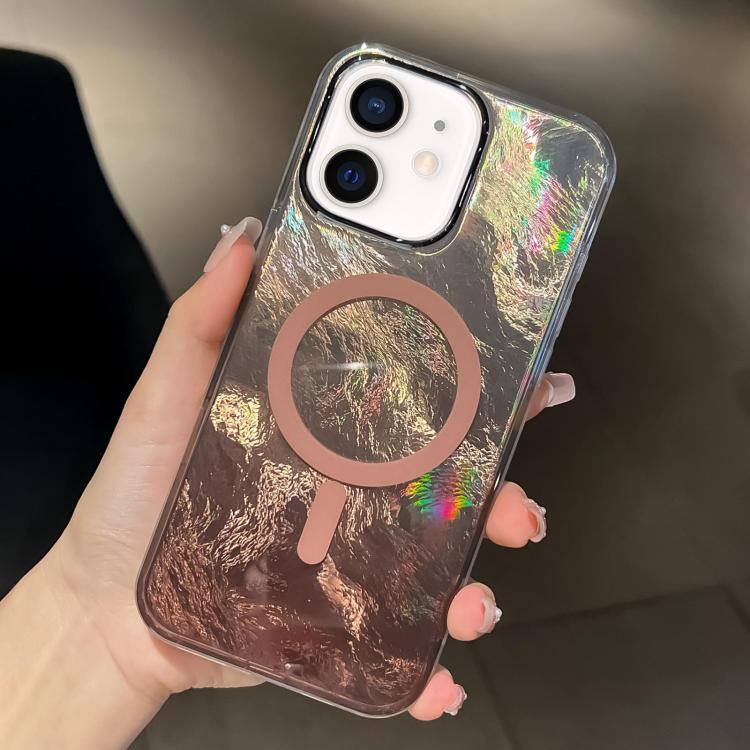 Plating Gradient Glacier Texture MagSafe Phone Case, For iPhone 11 Apple Accessories engpla5090 More iPhone Cases - APEXEL INDIA - Mobile Lens - Mobile Camera Lens - Cellphone Accessories - Phone Lens - Smartphone Lens