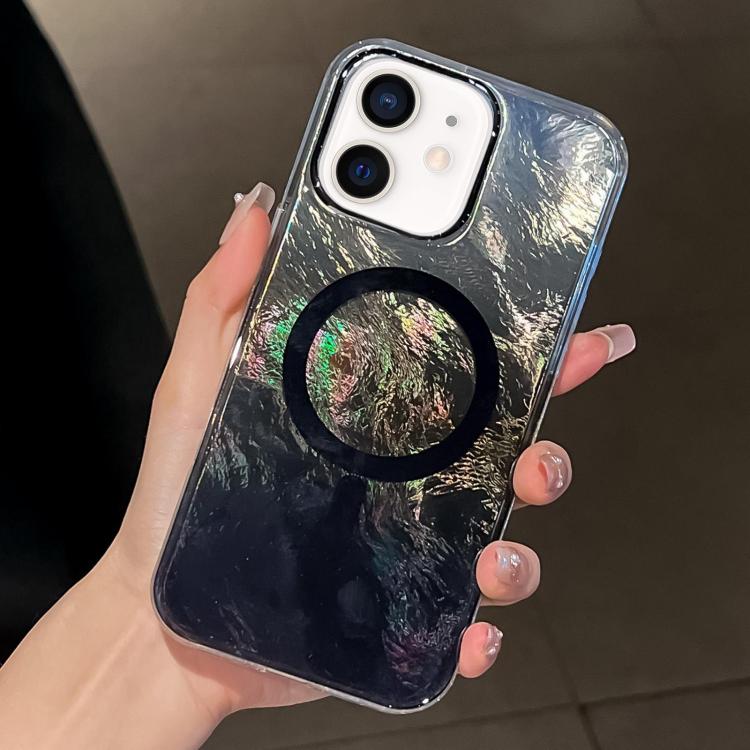 Plating Gradient Glacier Texture MagSafe Phone Case, For iPhone 11 Apple Accessories engpla5090 More iPhone Cases - APEXEL INDIA - Mobile Lens - Mobile Camera Lens - Cellphone Accessories - Phone Lens - Smartphone Lens