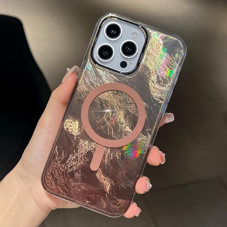 Plating Gradient Glacier Texture MagSafe Phone Case, For iPhone 16, For iPhone 15 Pro Max, For iPhone 15 Pro Apple Accessories engpla5097 iPhone 15 Pro Max - APEXEL INDIA - Mobile Lens - Mobile Camera Lens - Cellphone Accessories - Phone Lens - Smartphone Lens