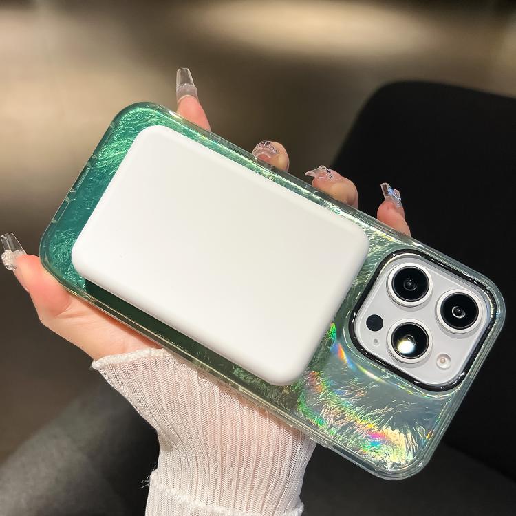Plating Gradient Glacier Texture MagSafe Phone Case, For iPhone 11 Apple Accessories engpla5090 More iPhone Cases - APEXEL INDIA - Mobile Lens - Mobile Camera Lens - Cellphone Accessories - Phone Lens - Smartphone Lens