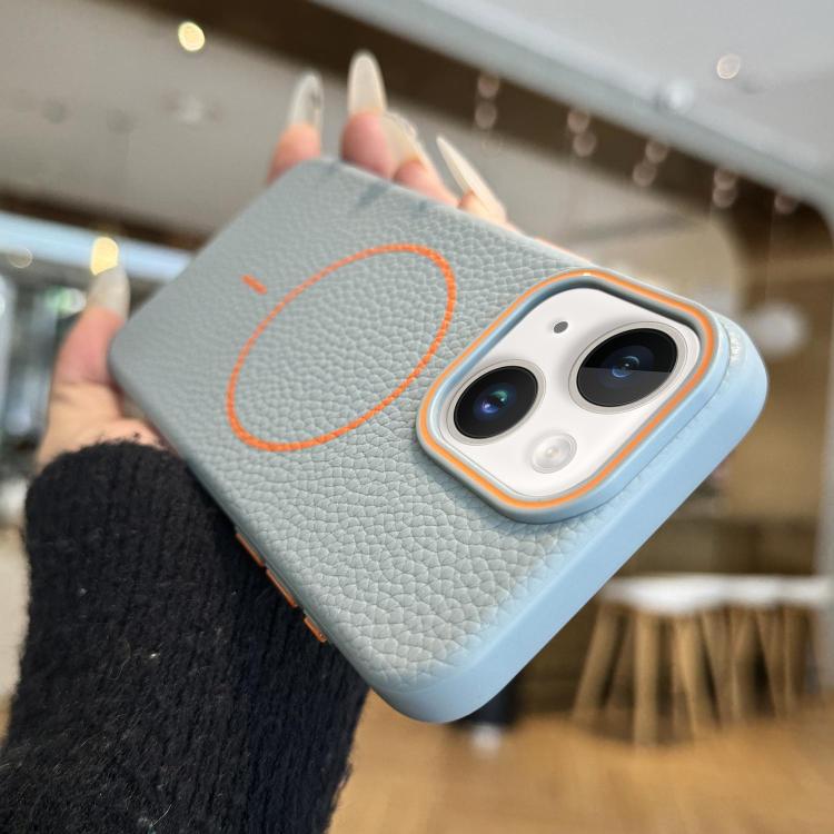 Orange Ring MagSafe Litchi Grain TPU Phone Case, For iPhone 15 Pro Max, For iPhone 15 Pro, For iPhone 15 Plus, For iPhone 15 Apple Accessories engora5119 iPhone 15 Pro Max - APEXEL INDIA - Mobile Lens - Mobile Camera Lens - Cellphone Accessories - Phone Lens - Smartphone Lens