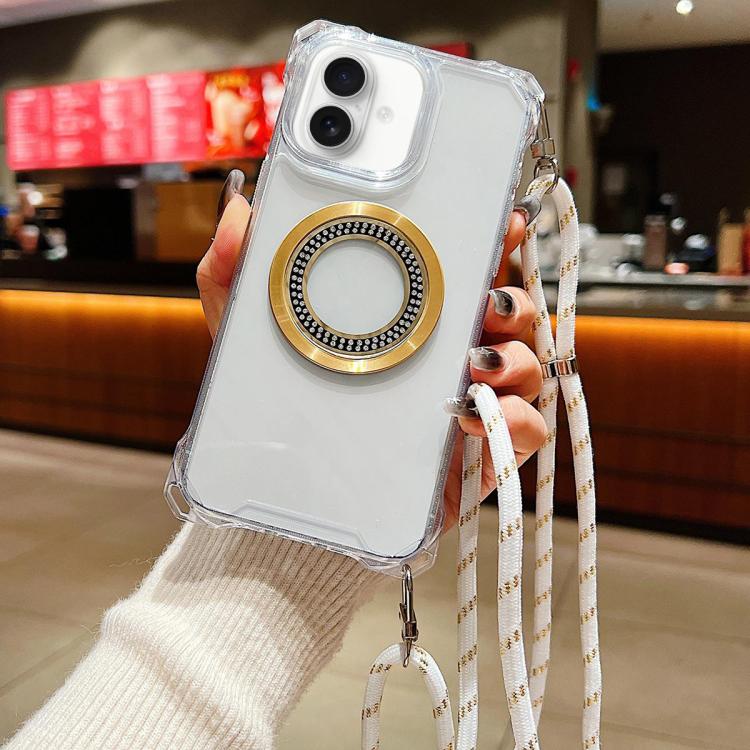 Traveler Crossbody Lanyard MagSafe Four-corner TPU Clear Phone Case, For iPhone 16 Pro Max, For iPhone 16 Pro, For iPhone 16 Plus, For iPhone 16, For iPhone 15 Pro Max, For iPhone 15 Pro, For iPhone 15 Plus, For iPhone 15 Apple Accessories engtra5126 iPhone 16 Pro Max - APEXEL INDIA - Mobile Lens - Mobile Camera Lens - Cellphone Accessories - Phone Lens - Smartphone Lens
