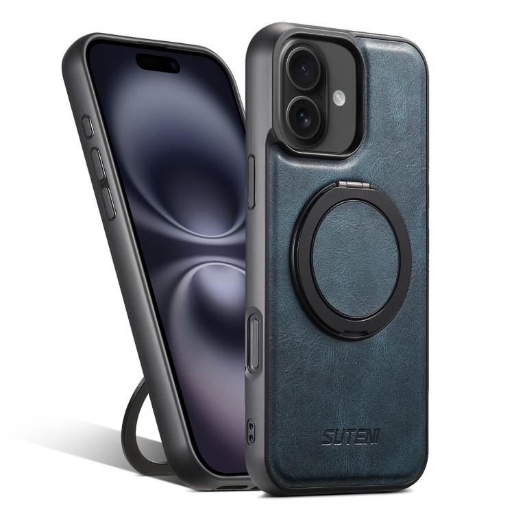 Suteni G3 Oil Wax 360 Rotation Holder MagSafe Back Phone Case, For iPhone 16 Pro Max, For iPhone 16 Pro, For iPhone 16 Plus, For iPhone 16, For iPhone 15 Pro Max, For iPhone 15 Pro, For iPhone 15 Plus, For iPhone 15 Apple Accessories engsut5122 iPhone 16 Pro Max - Suteni - Mobile Lens - Mobile Camera Lens - Cellphone Accessories - Phone Lens - Smartphone Lens