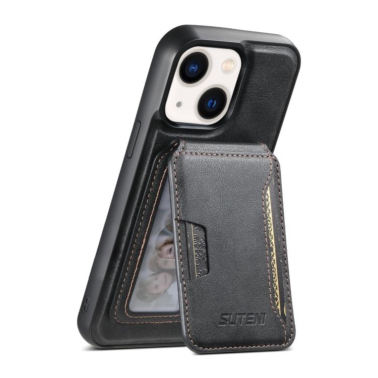 Suteni M3 Card Bag MagSafe Cowhide Texture Leather Phone Case Apple Accessories engsut5731 iPhone 13 Pro Max Cases More iPhone Cases Suteni - Suteni - Mobile Lens - Mobile Camera Lens - Cellphone Accessories - Phone Lens - Smartphone Lens