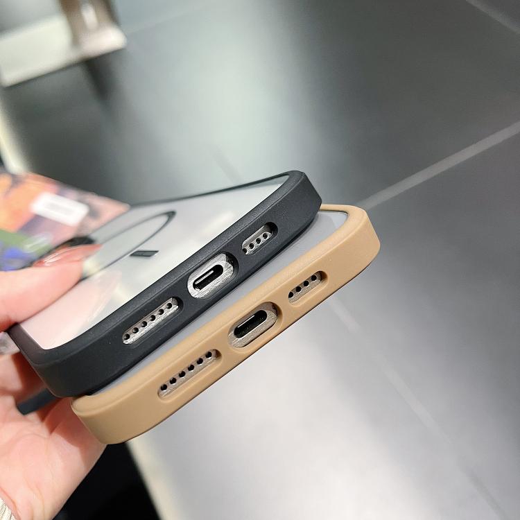 Chocolate Transparent MagSafe Shockproof Phone Case, For iPhone 13 Apple Accessories engcho5341 More iPhone Cases - APEXEL INDIA - Mobile Lens - Mobile Camera Lens - Cellphone Accessories - Phone Lens - Smartphone Lens