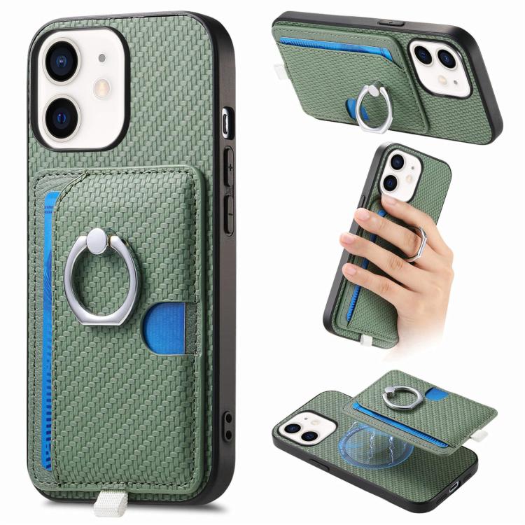 Carbon Fiber Ring Side Insert Card Bag MagSafe Phone Case, For iPhone 11, For iPhone 11 Pro, For iPhone XR, For iPhone XS Max Apple Accessories engcar5299 More iPhone Cases - APEXEL INDIA - Mobile Lens - Mobile Camera Lens - Cellphone Accessories - Phone Lens - Smartphone Lens