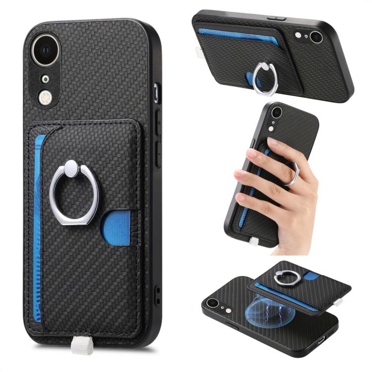 Carbon Fiber Ring Side Insert Card Bag MagSafe Phone Case, For iPhone 11, For iPhone 11 Pro, For iPhone XR, For iPhone XS Max Apple Accessories engcar5299 More iPhone Cases - APEXEL INDIA - Mobile Lens - Mobile Camera Lens - Cellphone Accessories - Phone Lens - Smartphone Lens