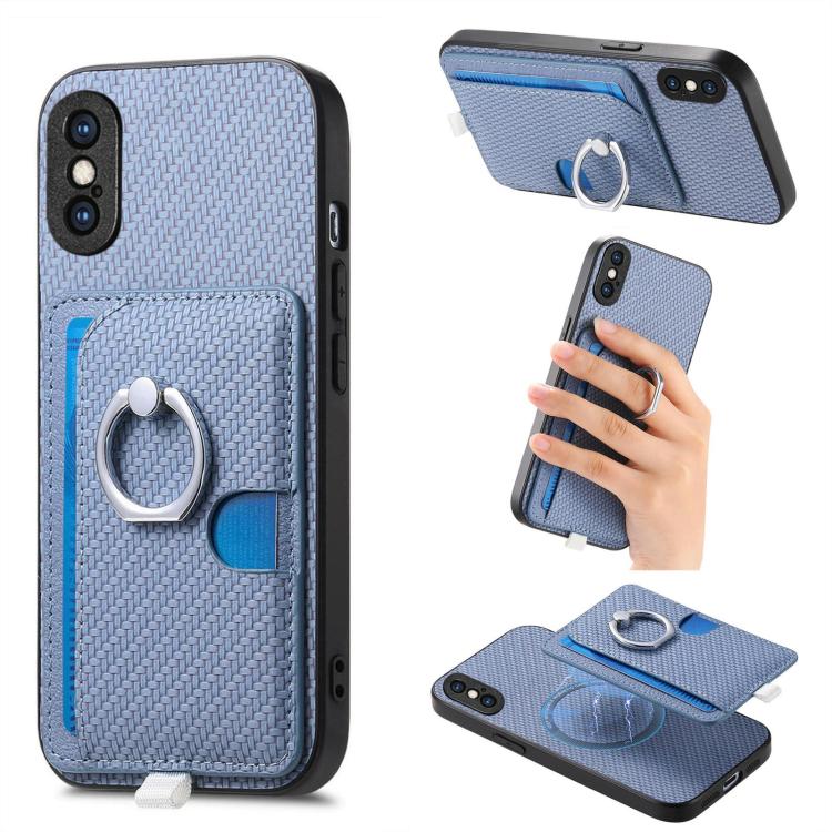 Carbon Fiber Ring Side Insert Card Bag MagSafe Phone Case, For iPhone 11, For iPhone 11 Pro, For iPhone XR, For iPhone XS Max Apple Accessories engcar5299 More iPhone Cases - APEXEL INDIA - Mobile Lens - Mobile Camera Lens - Cellphone Accessories - Phone Lens - Smartphone Lens