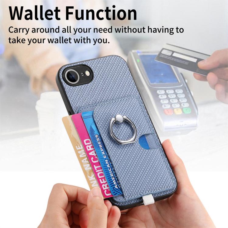 Carbon Fiber Ring Side Insert Card Bag MagSafe Phone Case Apple Accessories engcar5910 More iPhone Cases - APEXEL INDIA - Mobile Lens - Mobile Camera Lens - Cellphone Accessories - Phone Lens - Smartphone Lens