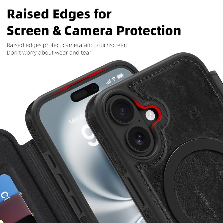 Linton MagSafe Leather Phone Case, For iPhone 16, For iPhone 15 Pro Max, For iPhone 15 Pro, For iPhone 15 Plus Apple Accessories englin5546 iPhone 16 - APEXEL INDIA - Mobile Lens - Mobile Camera Lens - Cellphone Accessories - Phone Lens - Smartphone Lens
