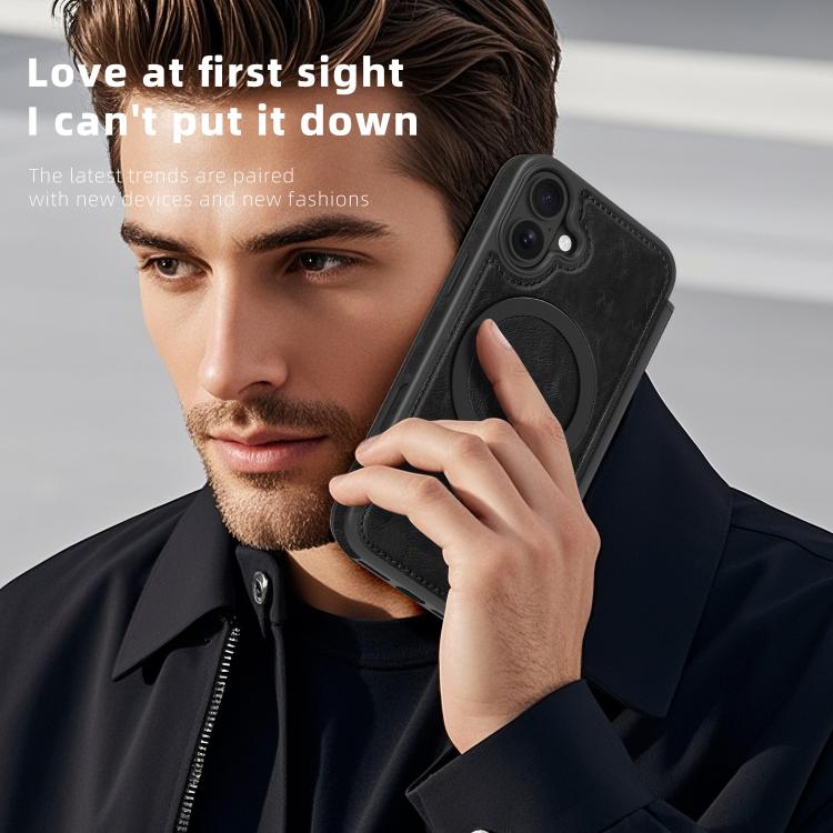 Linton MagSafe Leather Phone Case, For iPhone 16, For iPhone 15 Pro Max, For iPhone 15 Pro, For iPhone 15 Plus Apple Accessories englin5546 iPhone 16 - APEXEL INDIA - Mobile Lens - Mobile Camera Lens - Cellphone Accessories - Phone Lens - Smartphone Lens