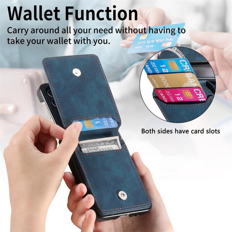 Retro Leather Ring Vertical Flip Wallet Phone Case, For Motorola Moto Razr 40, For Motorola Moto Razr 40 Ultra engret6097 Mobile Accessories Motorola Motorola Cases - APEXEL INDIA - Mobile Lens - Mobile Camera Lens - Cellphone Accessories - Phone Lens - Smartphone Lens