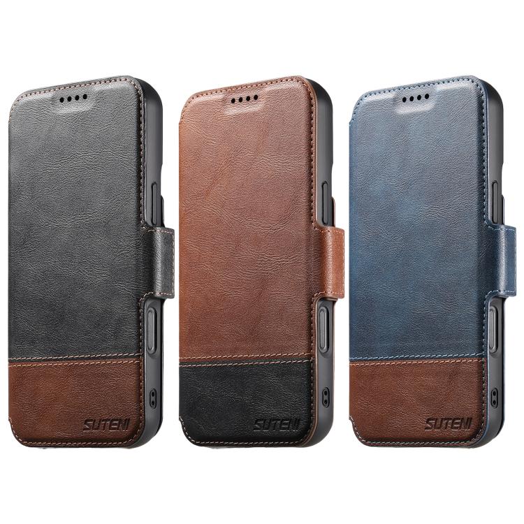Suteni Q06 2-in-1 Multi-function Detachable Wallet MagSafe Phone Case, For iPhone 14 Plus, For iPhone 14, For iPhone 14 Pro, For iPhone 14 Pro Max, For iPhone 13 Pro Max, For iPhone 13 Pro, For iPhone 13, For iPhone 12 Apple Accessories engsut5519 iPhone 14 Plus - Suteni - Mobile Lens - Mobile Camera Lens - Cellphone Accessories - Phone Lens - Smartphone Lens