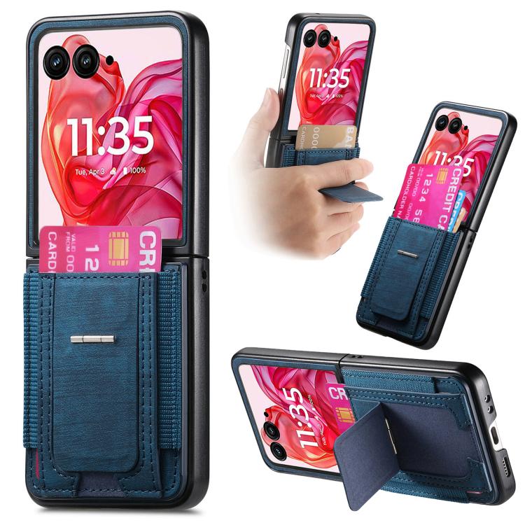 Retro Leather Fold Stand Elastic Card Bag Phone Case, For Motorola Moto Razr 60 Ultra, For Motorola Moto Razr 60, For Motorola Moto Razr 50 Ultra, For Motorola Moto Razr 50 engret6098 Mobile Accessories Motorola Motorola Cases - APEXEL INDIA - Mobile Lens - Mobile Camera Lens - Cellphone Accessories - Phone Lens - Smartphone Lens