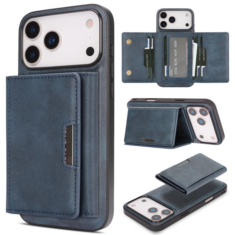 Kalebol Strong Magnetic MagSafe Tri-Fold Wallet Leather Phone Case Apple Accessories engkal5750 iPhone 17 Pro Max iPhone 17 Pro Max Cases Kalebol - Kalebol - Mobile Lens - Mobile Camera Lens - Cellphone Accessories - Phone Lens - Smartphone Lens