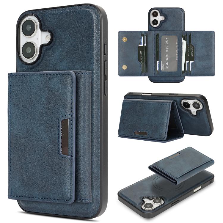 Kalebol Strong Magnetic MagSafe Tri-Fold Wallet Leather Phone Case Apple Accessories engkal5750 iPhone 17 Pro Max iPhone 17 Pro Max Cases Kalebol - Kalebol - Mobile Lens - Mobile Camera Lens - Cellphone Accessories - Phone Lens - Smartphone Lens