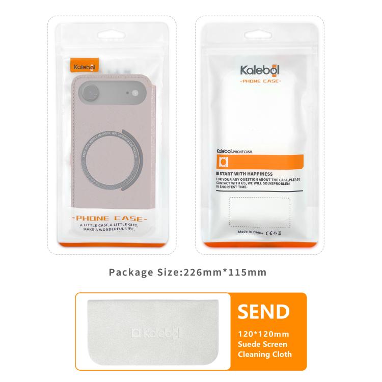 Kalebol Flip Card Slot MagSafe Leather Phone Case Apple Accessories engkal5826 iPhone 17 Pro Max iPhone 17 Pro Max Cases Kalebol - Kalebol - Mobile Lens - Mobile Camera Lens - Cellphone Accessories - Phone Lens - Smartphone Lens