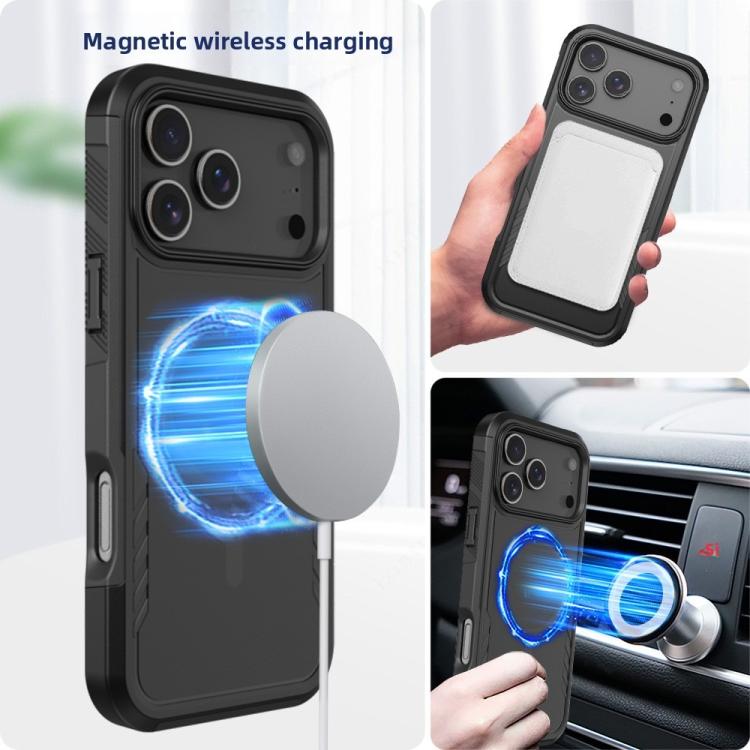 Kalebol 2 in 1 Matte MagSafe Shockproof Phone Case Apple Accessories engkal5824 iPhone 17 Pro Max iPhone 17 Pro Max Cases Kalebol - Kalebol - Mobile Lens - Mobile Camera Lens - Cellphone Accessories - Phone Lens - Smartphone Lens