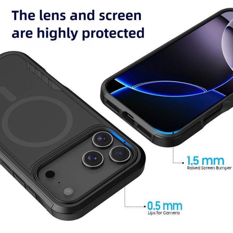 Kalebol 2 in 1 Matte MagSafe Shockproof Phone Case Apple Accessories engkal5824 iPhone 17 Pro Max iPhone 17 Pro Max Cases Kalebol - Kalebol - Mobile Lens - Mobile Camera Lens - Cellphone Accessories - Phone Lens - Smartphone Lens
