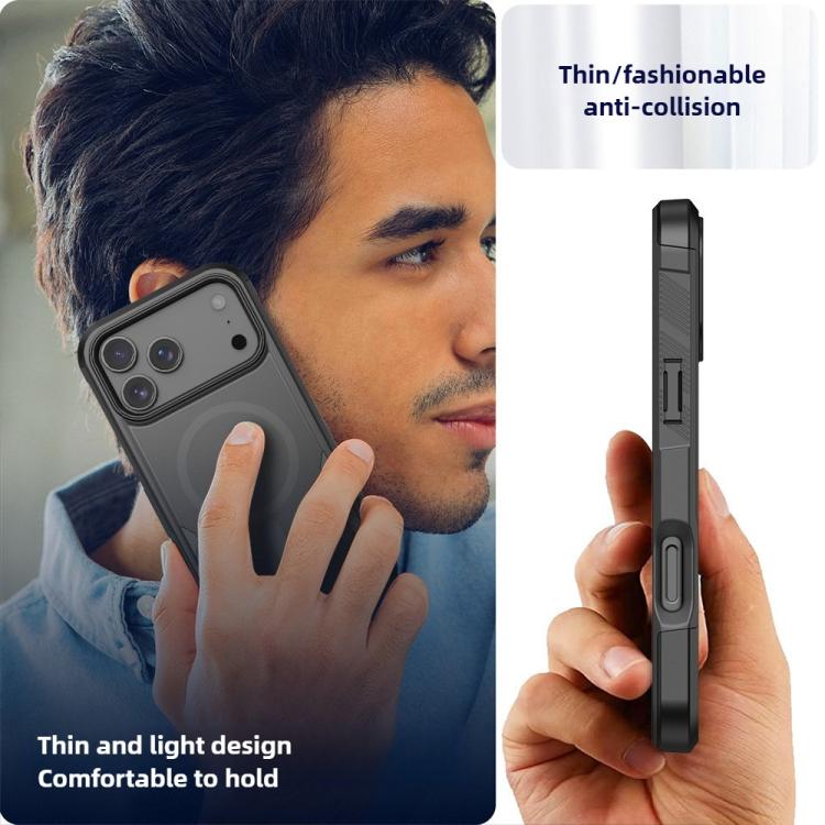 Kalebol 2 in 1 Matte MagSafe Shockproof Phone Case Apple Accessories engkal5824 iPhone 17 Pro Max iPhone 17 Pro Max Cases Kalebol - Kalebol - Mobile Lens - Mobile Camera Lens - Cellphone Accessories - Phone Lens - Smartphone Lens