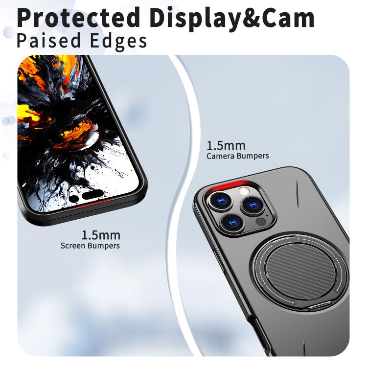 Kalebol Magnetic MagSafe Rotation Holder PC Phone Case, For iPhone 13 Pro, For iPhone 13 Apple Accessories engkal6170 iPhone 13 Pro Cases Kalebol More iPhone Cases - Kalebol - Mobile Lens - Mobile Camera Lens - Cellphone Accessories - Phone Lens - Smartphone Lens