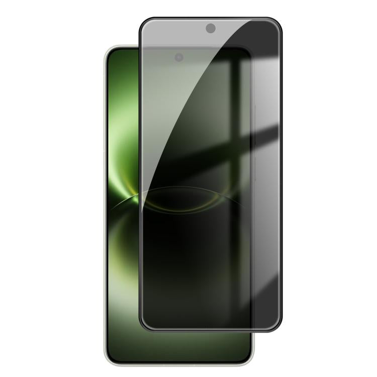 Kalebol High-Aluminum Screen-Printed Full-Coverage Black-Border Privacy Tempered Glass Film, For vivo S60 5G, For vivo X300 FE 5G Russia, For vivo iQOO 15T 5G, For vivo X300 Ultra, For vivo X300 Pro, For vivo X300