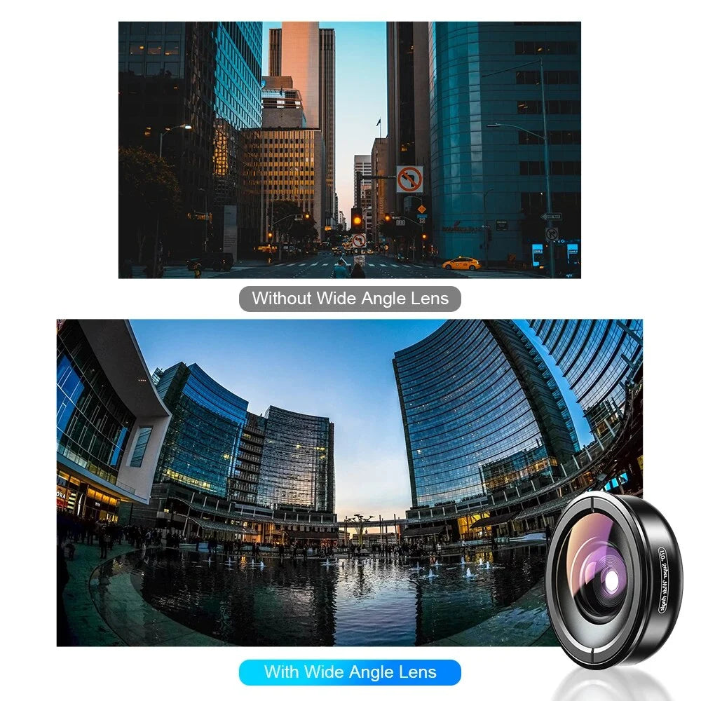 Apexel 170° HD Professional Super Wide Angle Mobile Camera Lens Best Lenses Fisheye Wide Angle - APEXEL INDIA - Mobile Lens - Mobile Camera Lens - Cellphone Accessories - Phone Lens - Smartphone Lens