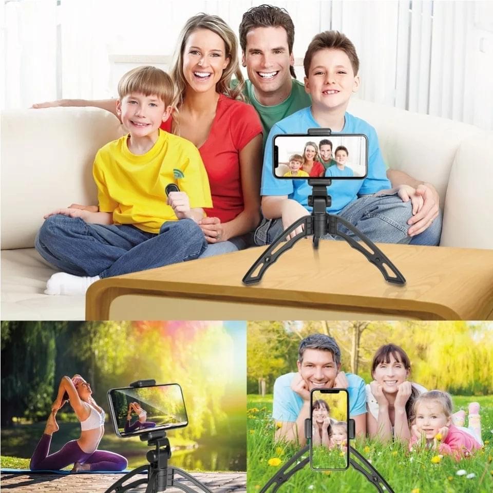 Apexel Desk Tripod for Mobile Phone For Vlogging Others - APEXEL INDIA - Mobile Lens - Mobile Camera Lens - Cellphone Accessories - Phone Lens - Smartphone Lens